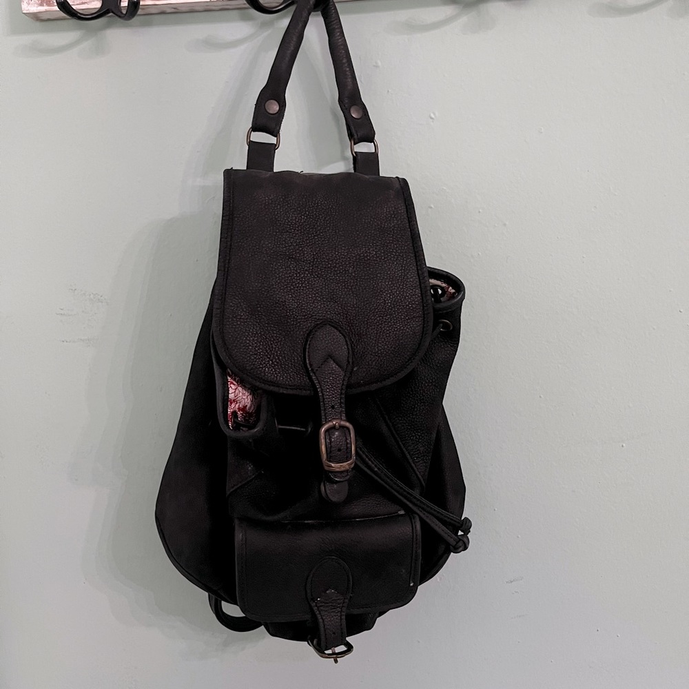 Black Made in France Backpack by Aqua